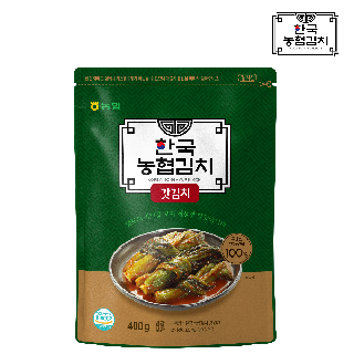 [한국농협김치] 국내산 100% 갓김치 400g