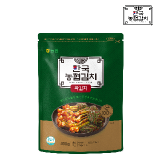 [농협식품] 한국농협김치 국내산 100% 파김치 400g