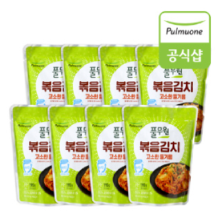 풀무원 고소한 들기름 볶음김치 190g x 8봉