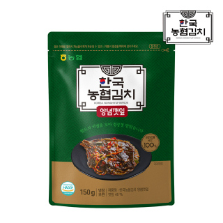 [한국농협김치] 양념깻잎 150g