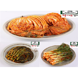 [한국농협김치 마이산]명절선물세트 3형(포기김치3kg+갓김치1kg+파김치1kg)