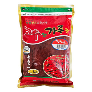 *25년산*청양농협 청결 고춧가루 고추랑 가루랑 햇살초 골드 (순한맛)1kg