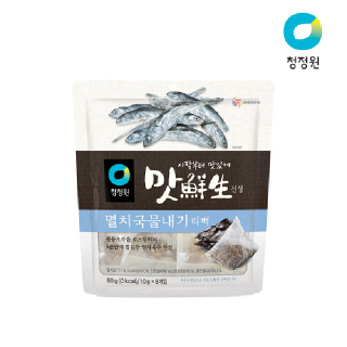 청정원 맛선생 멸치국물내기 티백 80g