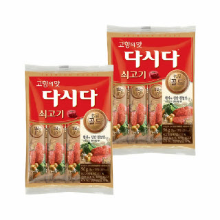 다시다 명품 골드 쇠고기 스틱형 8g 12개입(96g) x2개