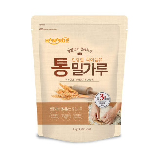 농협하나로마트 HANARO굿 통밀가루 1kg
