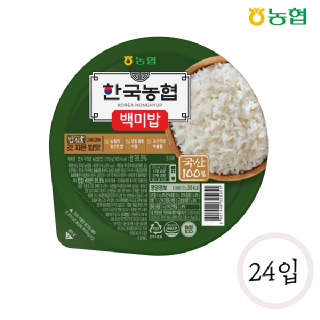 농협 100% 우리쌀 한국농협밥 24입