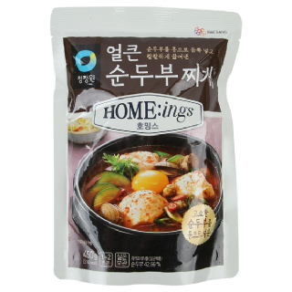 ★2개★청정원 호밍스 얼큰순두부찌개  450g