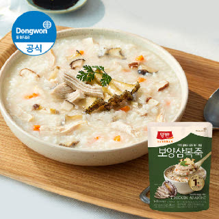 동원 양반 파우치죽 보양삼복죽 420g 5개