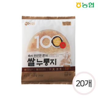 농협 밥심 국산 쌀누룽지 150g*20개(1박스)
