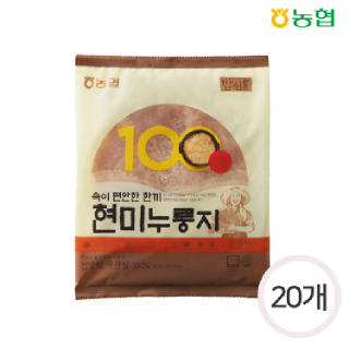 농협 밥심 국산 현미누룽지 150g*20개(1박스)