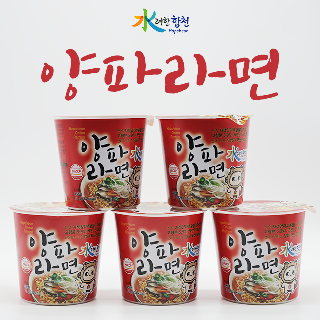 (무료배송) 수려한 합천 양파컵라면 12개입