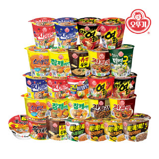 오뚜기 진라면/열라면/참깨라면 컵라면 총 26종 택1