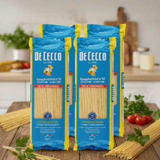 데 체코 파스타면 스파게티니 1kg x 4팩
