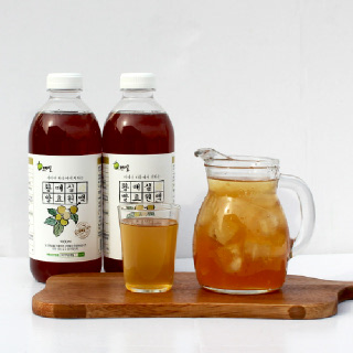 하동 황매실로 만든 매실액기스 1L x 2병 총(2L)