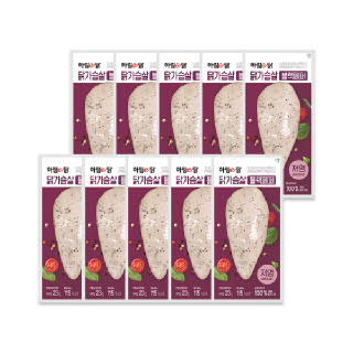 [하림] 하림이닭 닭가슴살 10개 세트 (옵션 선택)