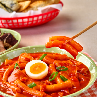 [대한떡볶이] 무가 들어간 국가대표 대한떡볶이 X 4팩 세트 (보통맛/매운맛)