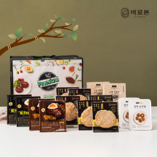[햇살푸드] 바로본 종합 떡갈비&스테이크 선물세트 1호~3호