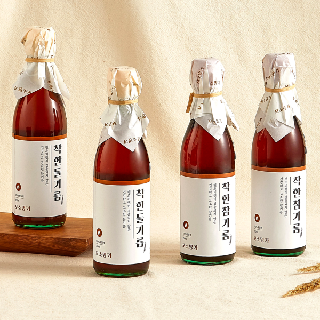 [꼬소명가] 단 1회 착유! 통참깨100% 착한참기름/착한들기름 350ML