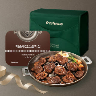 [프레시지] 해운대암소갈비 4팩 (1.6kg) 선물세트_A32