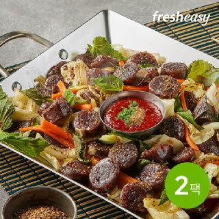 [프레시지] 신림동 백순대볶음 2인분 x2팩 (냉장)