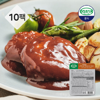 크라제 함박스테이크 120g x 10팩
