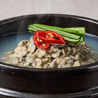 국내산 섬진강 재첩국 500g 5팩
