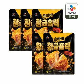 고메 소바바치킨 황금홀릭 순살 375g x5개