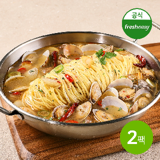 [프레시지] 어반다이닝 바지락술찜파스타 819g x2팩
