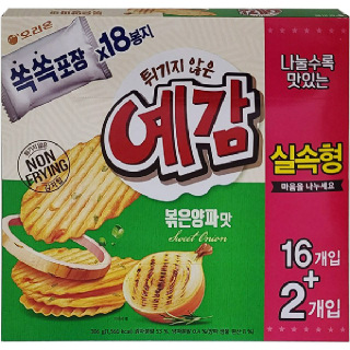 오리온 예감 볶은양파맛(18봉)