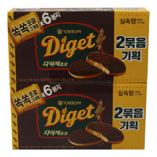 오리온 다이제 초코(실속형)