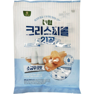 농협식품 크리스피롤 21곡 소금우유맛 400g