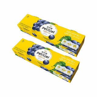 쁘띠첼 포도 푸딩 과일젤리 90g 3개입 x2개(총 6개)