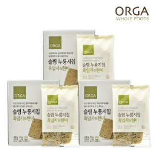 [올가] ORGA 슬림누룽지칩 흑임자현미(33gX10개입) x 3개