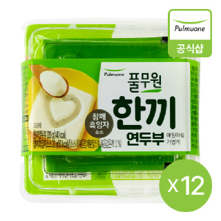 풀무원 한끼연두부 참깨흑임자 12개