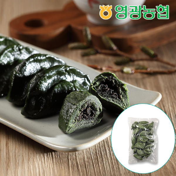 영광농협 흑임자 모싯잎송편(냉동) 0.8kg / 20개