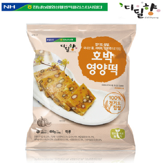 [정남농협 디딜향] 호박영양떡 400g(40g*10봉)