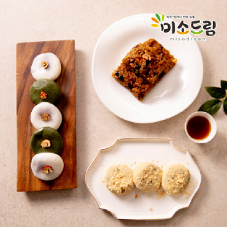 [다송] 국내산 쌀로 만든 굳지않는 떡 6종