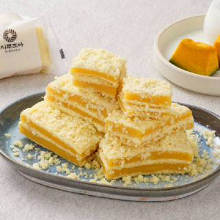 [시루조아] 쌀 카스테라 호박인절미 떡 500g+500g