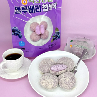 [익산농협 생크림 찹쌀떡] 생크림+블루베리