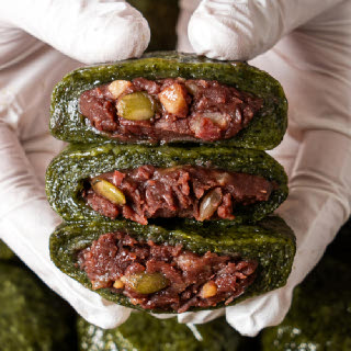 떡미당 유기농 쑥떡 밥알쑥찹쌀떡 600g