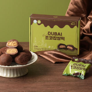 떡미당 두바이초코찹쌀떡 240g