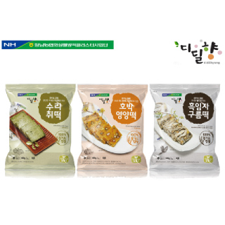 정남농협 디딜향 찰떡3종(수리취+호박+구름)