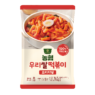 [정남농협 디딜향] 우리쌀 떡볶이(오리지널)384g