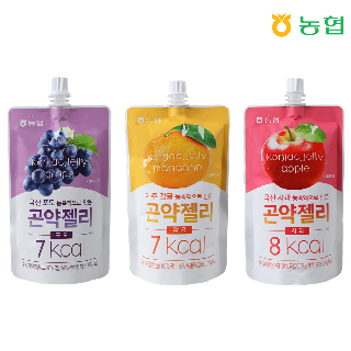 [농협식품] 농협 곤약젤리 150g*10포 (포도/감귤/사과 택1)