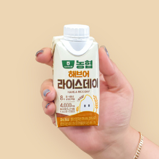 [동밀양농협] 쌀로만든 단백질드링크 해브어라이스데이_200ml*18입
