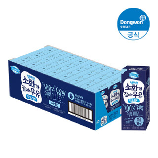 동원 덴마크 소화가 잘되는 우유 190ml 24개