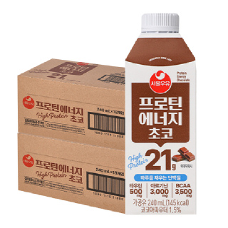 서울우유 프로틴 에너지 초코 240mlx36개