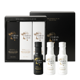에피루스 비오스 엑스트라 버진 그리스 올리브 오일 세트 (100ml, 3병)