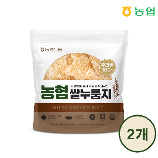 [농협식품] 농협 밥심 쌀누룽지 700g*2개