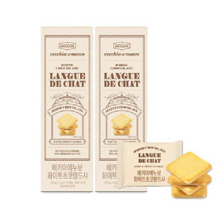 [베키아에누보] 화이트초코 랑드샤 쿠키 130g(13g*10개입)ⅹ2입